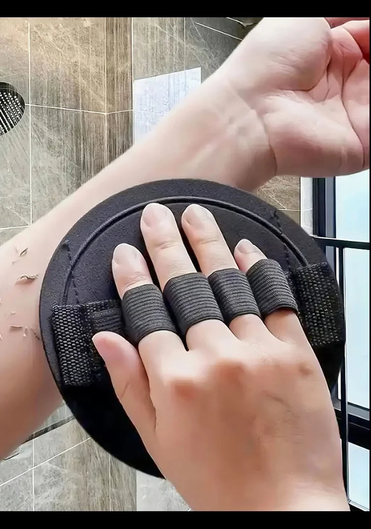 2 morceaux de gommage exfoliant, adaptés au toucher doux du visage et du corps, mousse riche, gants de bain indolores et de soins personnels