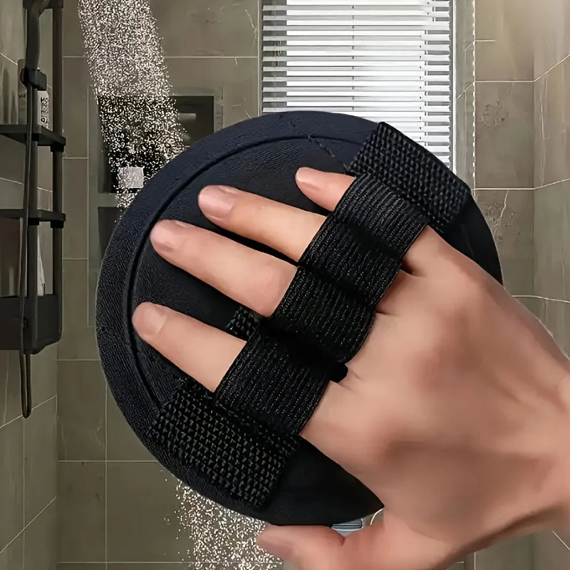 2 morceaux de gommage exfoliant, adaptés au toucher doux du visage et du corps, mousse riche, gants de bain indolores et de soins personnels