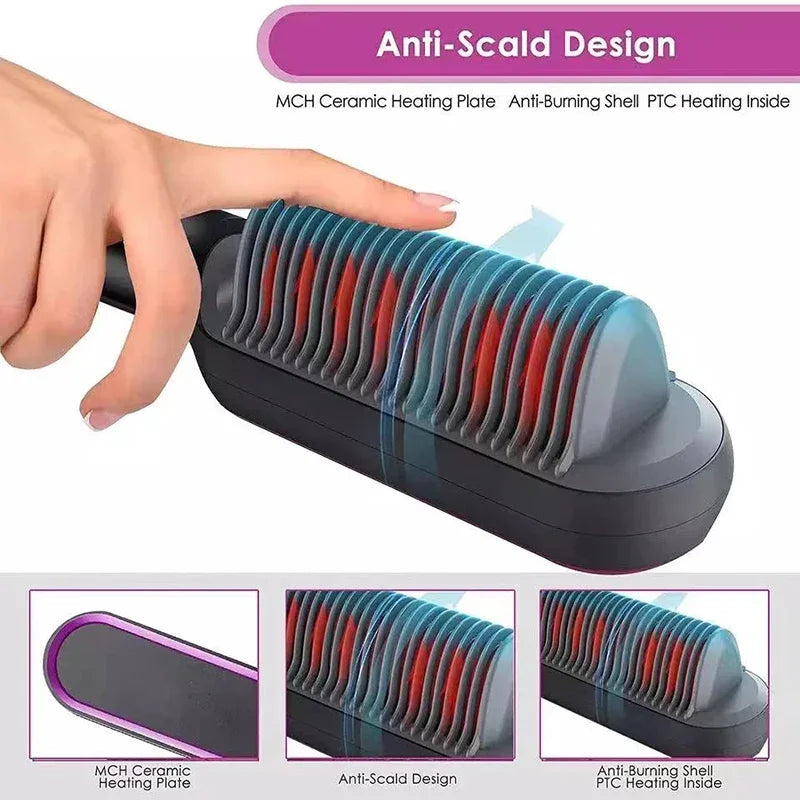 SmoothComb® Peigne Lissant Thermostatique