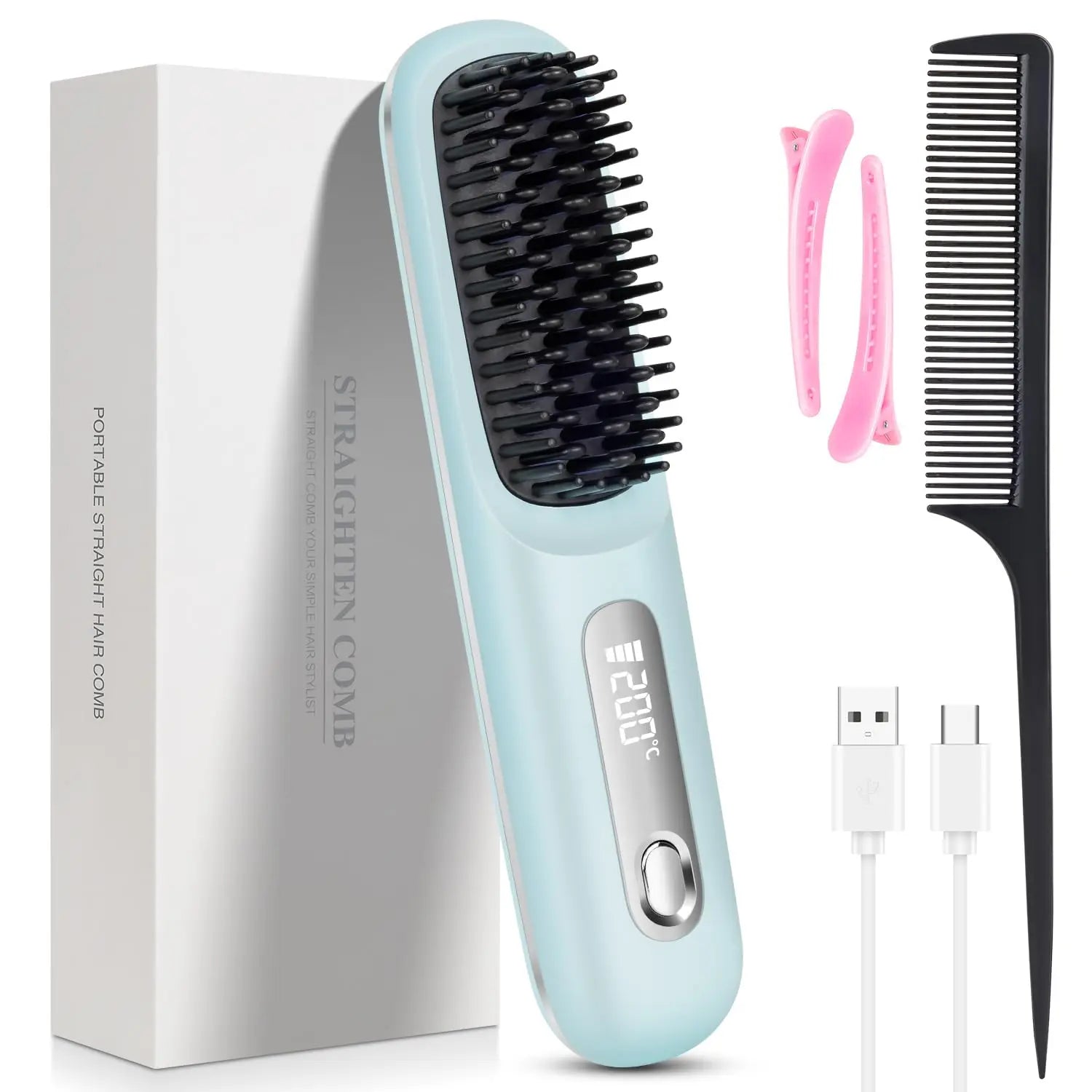 AirGlow® Brosse Lissante Portable