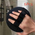 2 morceaux de gommage exfoliant, adaptés au toucher doux du visage et du corps, mousse riche, gants de bain indolores et de soins personnels