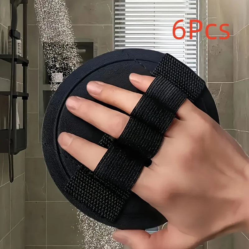 2 morceaux de gommage exfoliant, adaptés au toucher doux du visage et du corps, mousse riche, gants de bain indolores et de soins personnels